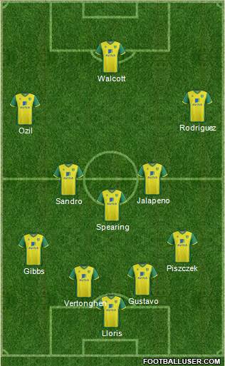 Norwich City Formation 2014