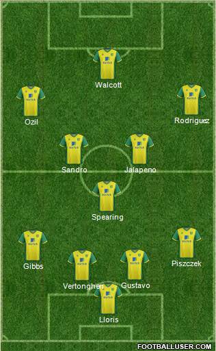 Norwich City Formation 2014