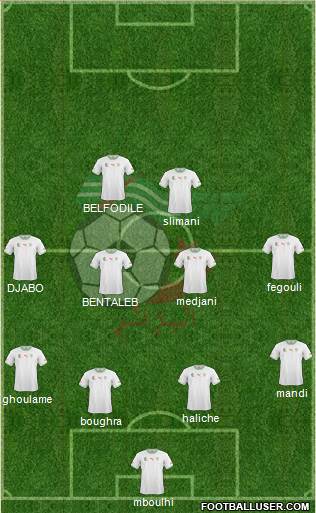 Algeria Formation 2014