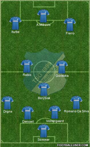 TSG 1899 Hoffenheim Formation 2014