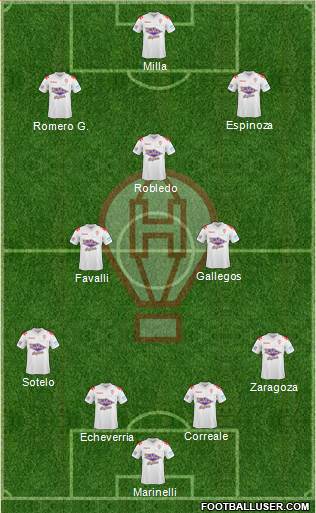 Huracán Formation 2014