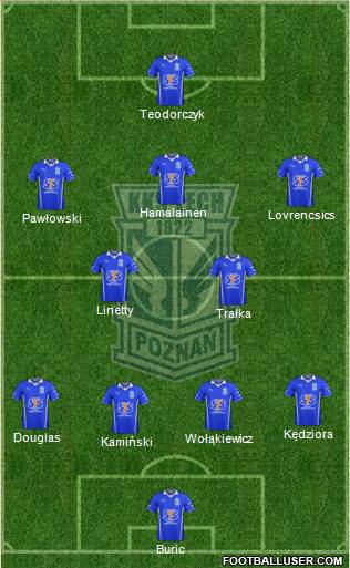 Lech Poznan Formation 2014