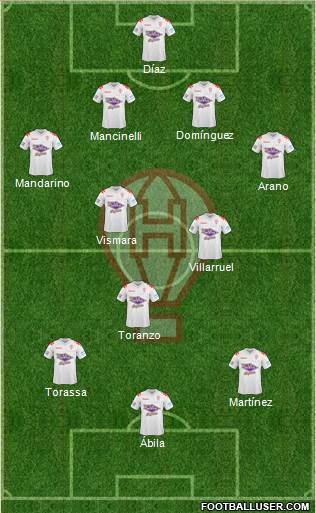 Huracán Formation 2014