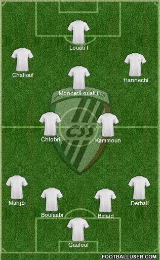 Club Sportif Sfaxien Formation 2014