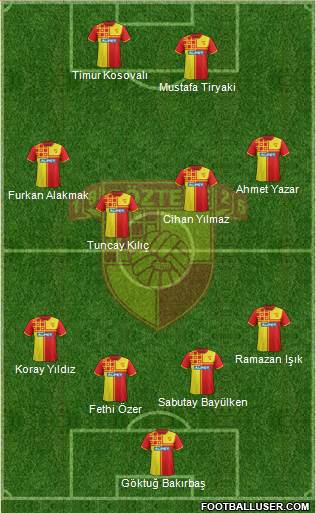 Göztepe A.S. Formation 2014