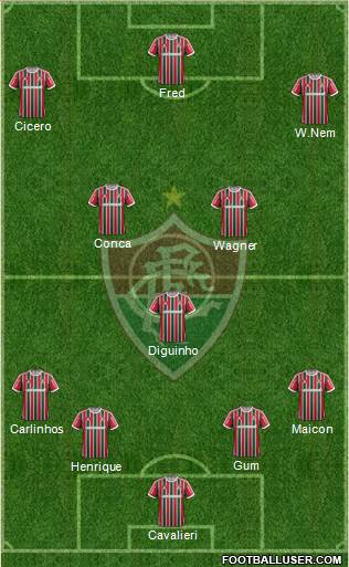 Fluminense FC Formation 2014