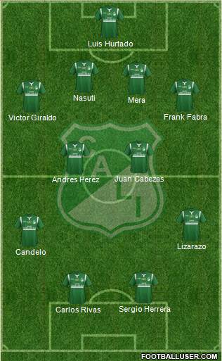 AC Deportivo Cali Formation 2014