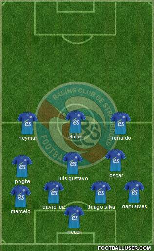 Racing Club de Strasbourg-Football Formation 2014