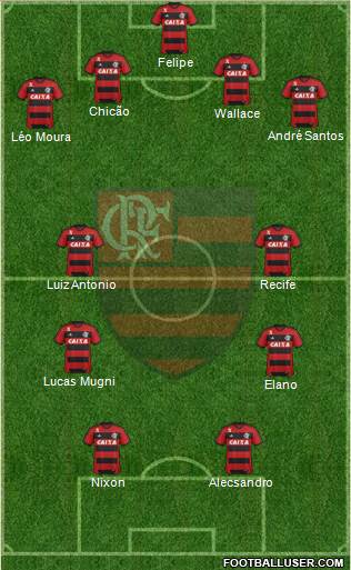 CR Flamengo Formation 2014