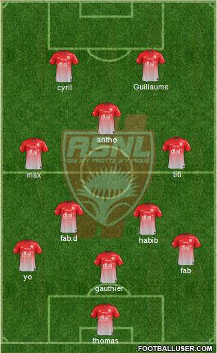 A.S. Nancy Lorraine Formation 2014