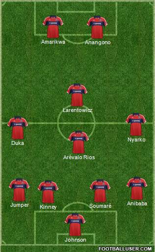 Chicago Fire Formation 2014