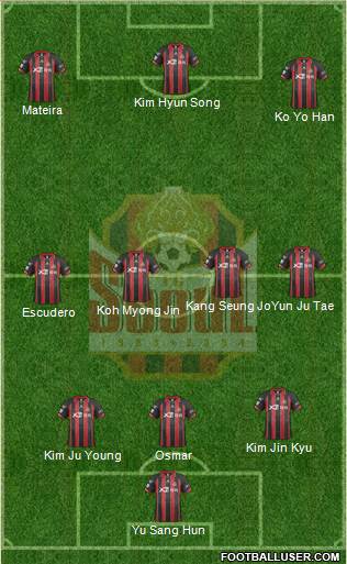 FC Seoul Formation 2014