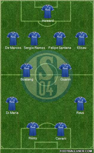 FC Schalke 04 Formation 2014