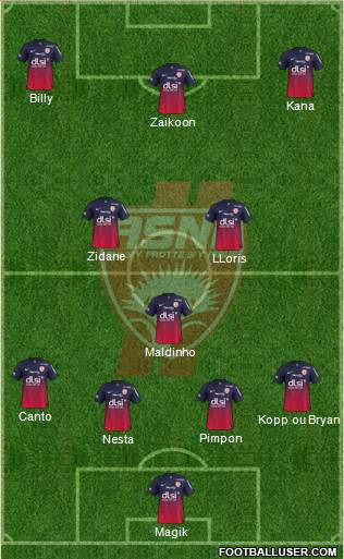 A.S. Nancy Lorraine Formation 2014