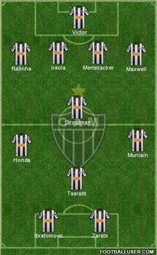 C Atlético Mineiro Formation 2014