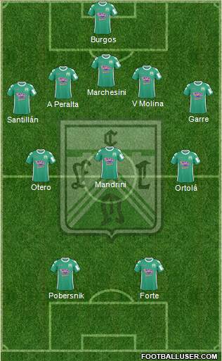 Ferro Carril Oeste Formation 2014