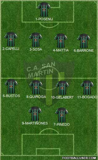 San Martín de San Juan Formation 2014