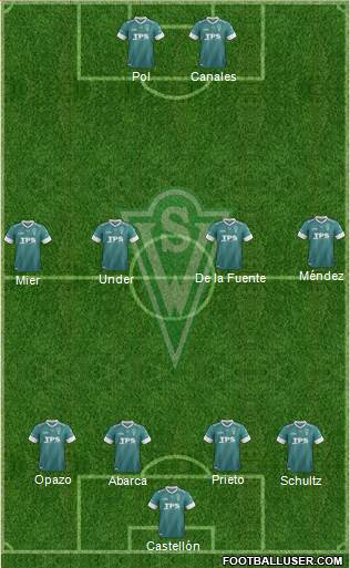 CD Santiago Wanderers S.A.D.P. Formation 2014