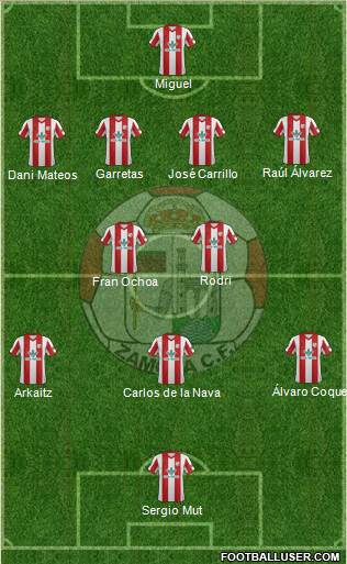 Zamora C.F. Formation 2014