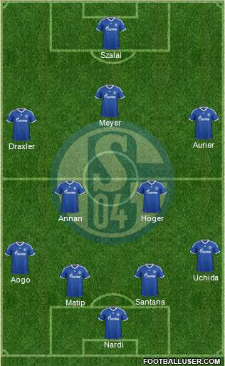 FC Schalke 04 Formation 2014