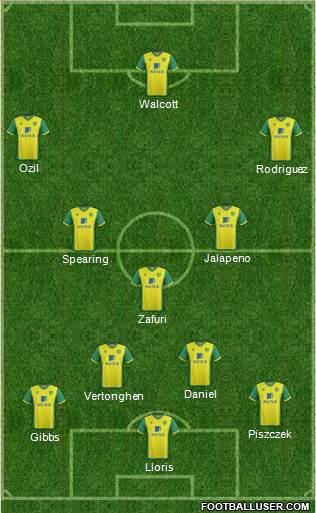 Norwich City Formation 2014