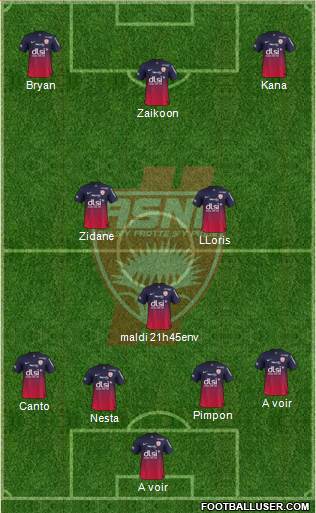 A.S. Nancy Lorraine Formation 2014