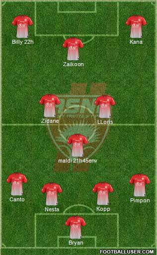 A.S. Nancy Lorraine Formation 2014