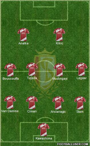 R Standard de Liège Formation 2014