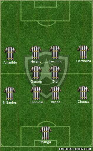 Botafogo FR Formation 2014