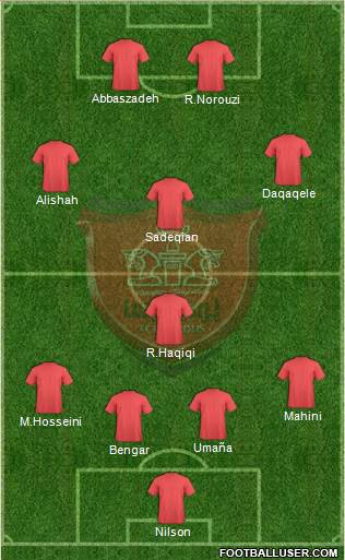 Persepolis Tehran Formation 2014