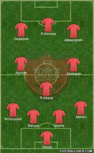 Persepolis Tehran Formation 2014