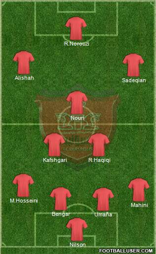 Persepolis Tehran Formation 2014