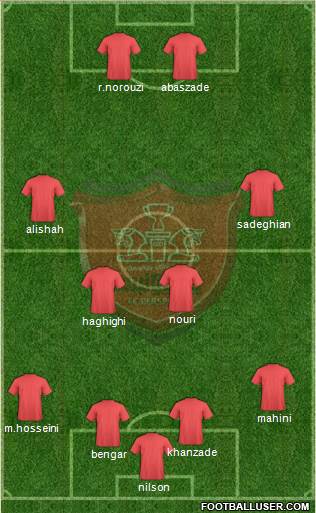 Persepolis Tehran Formation 2014