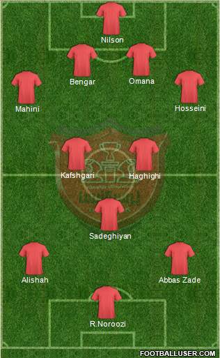 Persepolis Tehran Formation 2014