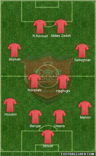 Persepolis Tehran Formation 2014