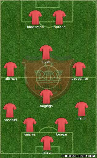 Persepolis Tehran Formation 2014