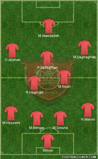 Persepolis Tehran Formation 2014