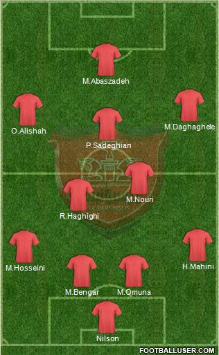 Persepolis Tehran Formation 2014