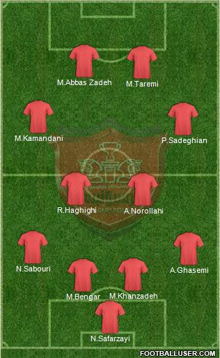 Persepolis Tehran Formation 2014