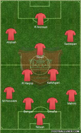 Persepolis Tehran Formation 2014