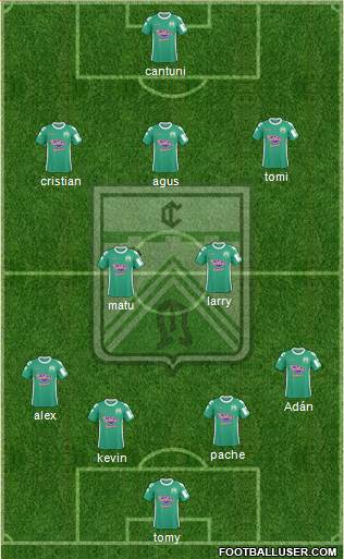 Ferro Carril Oeste Formation 2014