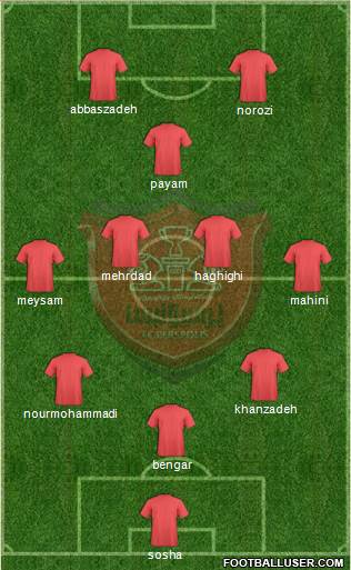 Persepolis Tehran Formation 2014