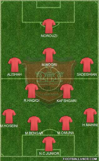 Persepolis Tehran Formation 2014