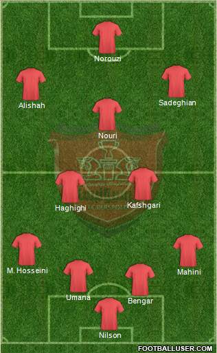 Persepolis Tehran Formation 2014