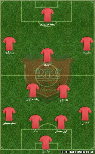 Persepolis Tehran Formation 2014