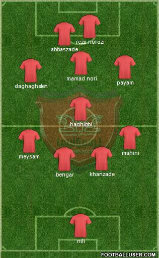 Persepolis Tehran Formation 2014