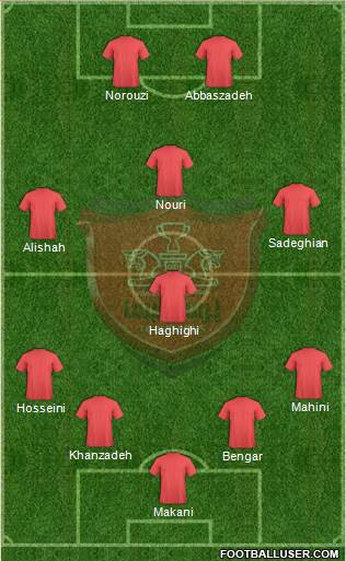 Persepolis Tehran Formation 2014