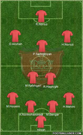 Persepolis Tehran Formation 2014