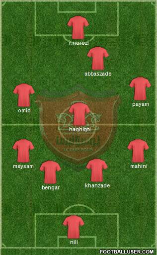 Persepolis Tehran Formation 2014