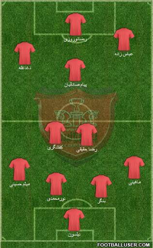 Persepolis Tehran Formation 2014